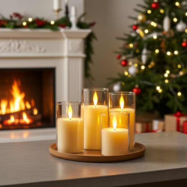 NordicGlow™ LED-ljus — Skandinavisk mys, noll risk