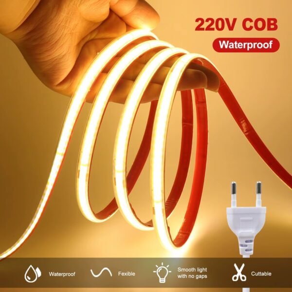 FlexGlow™ Klippbar LED-Ljuslist - Perfekt Passform