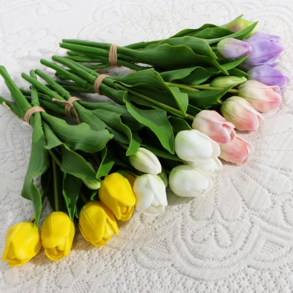 VelvetFlora™ — Konstgjorda tulpaner Real Touch