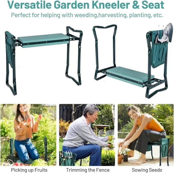 GardenEase™ — Ergonomisk Knäbänk