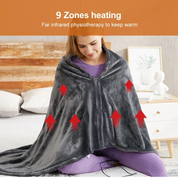 HeatedShawl™ — USB-Driven Värmeschal för Omedelbar Komfort