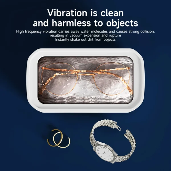 ClearWave™ — Glasögonrengörare med Ultraljud