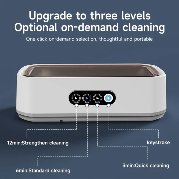 ClearWave™ — Glasögonrengörare med Ultraljud