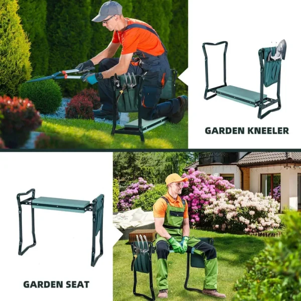 GardenEase™ — Ergonomisk Knäbänk