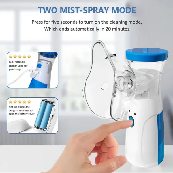 AeroCalm™ — Bärbar Inhalator