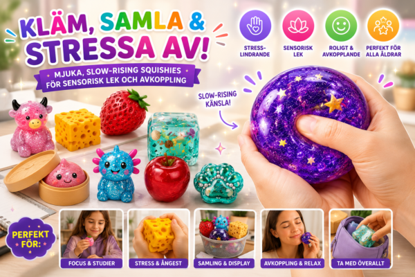 MochiMood™ — Glitter Dumpling Squishy (Anti-stressboll)